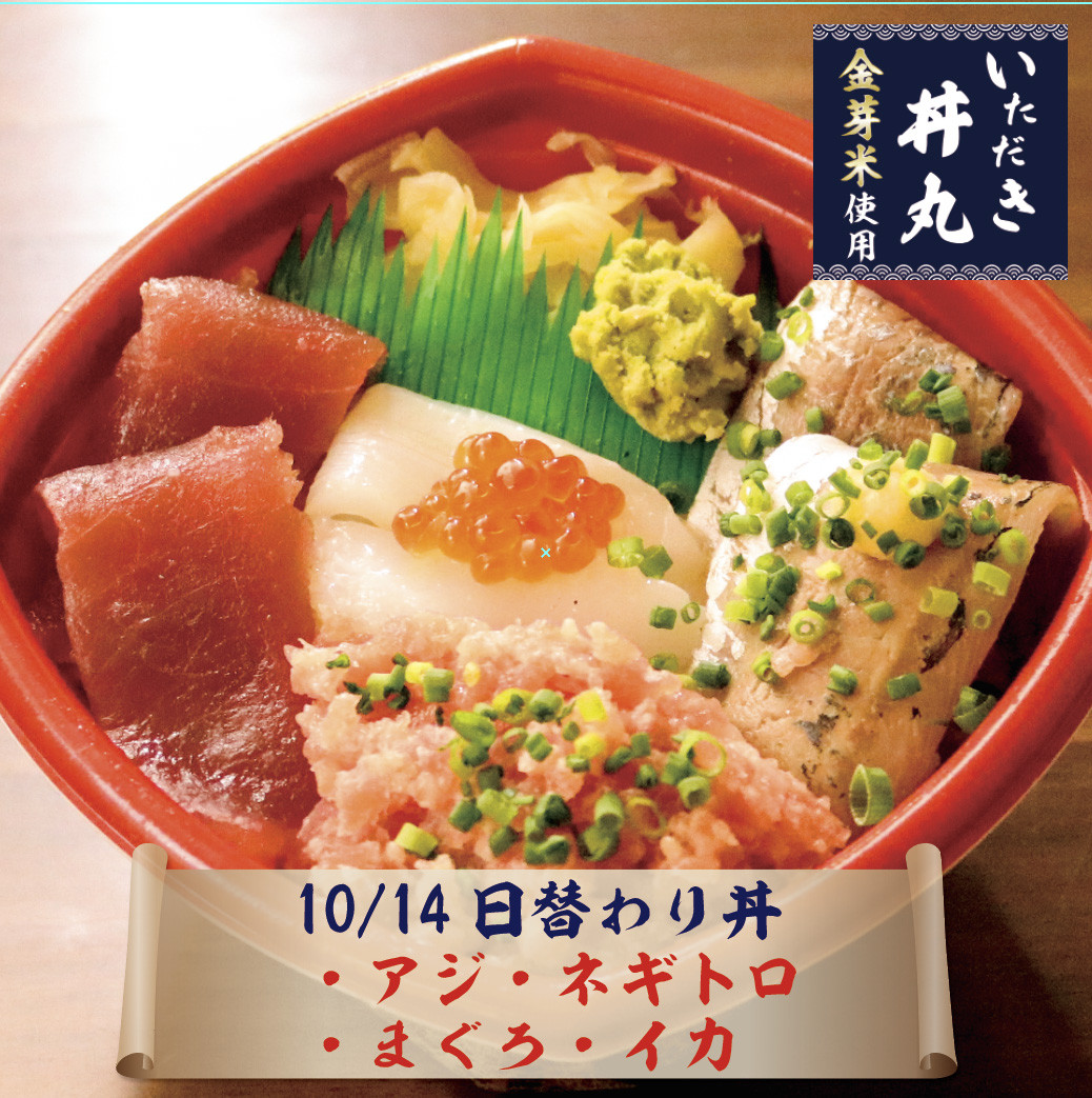 10/14日替わり丼